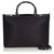 Gucci Nylon-Einkaufstasche aus schwarzem Bambus Holz Tuch  ref.131841