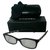 Chanel Oculos escuros Prata Azul  ref.131935