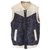 Iro Rio tweed sleeveless jacket Black Cotton  ref.132031