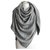 stola scarf GGWEB GUCCI NEW GREY Silk Wool  ref.132109