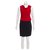 Diane Von Furstenberg DvF Crista silk dress Black Red  ref.132167