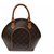 Louis Vuitton Ellipse PM16 Brown Cloth  ref.132172