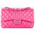 Chanel Handbags Pink Leather  ref.132174