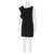 Diane Von Furstenberg DvF Amora silk ruffle dress Black  ref.132175