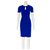 Diane Von Furstenberg DvF Kader dress Blue Viscose Elastane Polyamide  ref.132226