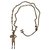 Chanel Long necklaces Golden Metal  ref.132284