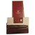 Cartier carteiras Bordeaux Couro  ref.132360