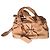 Borsa Lancel in pelle marrone chiaro - vista 2