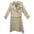 Vintage Burberry Trenchcoat 38 (10 Vereinigtes Königreich) Beige Baumwolle Polyester  ref.132412