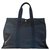 Hermès tote bag TOTO GM Dark grey Cotton  ref.132433