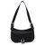 Gucci Black GG Canvas Shoulder Bag Leather Cloth Cloth  ref.132524