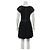 Diane Von Furstenberg Delyse Lederkleid Schwarz - Ansicht 3