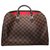 Louis Vuitton Speedy checkered Brown Leather  ref.132729