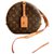 Louis Vuitton Boite Chapeau Souple Monogram Handbag M52294 Brown Cloth  ref.132742