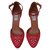 Valentino Talons Cuir Rouge  ref.132747