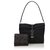 Gucci Black Canvas Jackie Shoulder Bag Leather Cloth Cloth  ref.132767