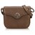 GUCCI brown leather 1973 Crossbody Bag  ref.132774