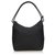 Gucci Black GG Canvas Shoulder Bag Leather Cloth Cloth  ref.132810
