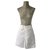 Gucci cotton skirt White  ref.132866