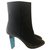 Vêtements Ankle Boots Black Leather  ref.132893