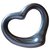 Tiffany & Co Silver Open Heart designed by Elsa Peretti size M 22 MM Silvery  ref.132988