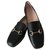 chaussures gucci nouvelles Cuir Noir  ref.133002