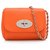 Mulberry Orange Leather Lily Crossbody Bag  ref.133042