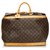 Louis Vuitton Brown Monogram Cruiser 45 Leather Cloth  ref.133072
