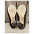 John Galliano Pumps aus schwarzem Leder 10cm Absatz - Ansicht 6
