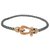 Bracelet Fred, "Mini Force 10", or rose et acier. Or blanc  ref.133142