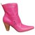 new Sartore boots Pink Leather  ref.133228