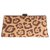 Pochette / Clutch Chanel vintage en poulain imprimé jaguar ! Veau façon poulain Multicolore  ref.133263