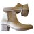 Autre Marque Ankle Boots Beige Leather  ref.133308