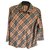 Burberry Shirt Beige Cotton  ref.133384