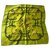 Hermès Silk scarves Green  ref.133389