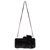 Bella borsa da sera Chanel in tulle nero e seta in ottime condizioni!  ref.133396