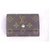 Louis Vuitton billetera Castaño Cuero Lienzo  ref.133445