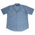 Versace Shirts Blue Cotton Polyester  ref.133494