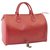 Louis Vuitton Speedy 30 Red Leather  ref.133557