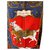 Hermès Quadratischer 'Schal Hermes' türkischer Hors hors Turc Weiß Rot Golden Marineblau Seide Kaschmir  ref.133598