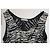 Scarlett Roos Minikleid Zebra Print Schwarz Weiß Zebra-druck - Ansicht 3
