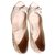 DIOR sandals Eggshell Lambskin  ref.133635