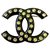 Chanel pin DC Nero Resina  ref.133636