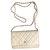 Wallet On Chain WOC Chanel Hellgrün Leder  ref.133650