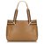 Gucci Brown Web Leather Tote Bag Light brown Cloth Cloth  ref.133728