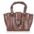 Burberry Brown Leather Handbag  ref.133731