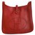 Hermès Evelyne bag 29 Red Leather  ref.133754