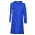 Yves Saint Laurent Kleider Blau Acryl  ref.133761