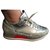 Philippe Model PARADIS sneakers Grey Synthetic  ref.133794