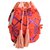 Antik Batik Handtaschen Orange Leinwand  ref.133837